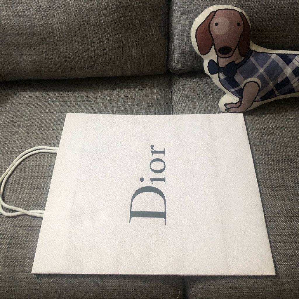 Authentic Dior Shopping Bag